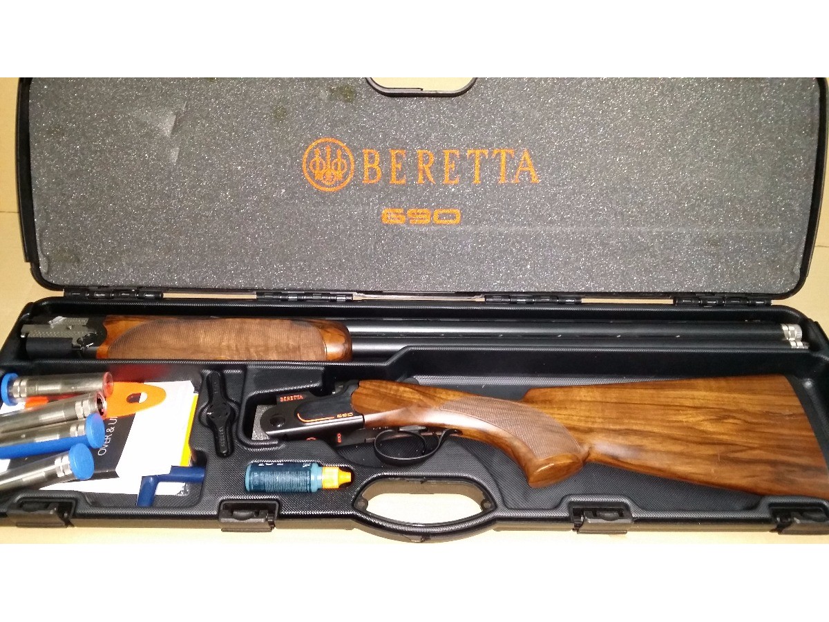 Escopeta Beretta 690 black edition sporting 76 cms con 2 culatas