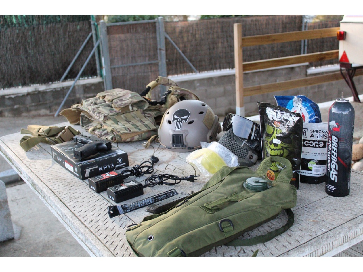 Pack airsoft completo