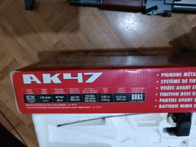 AK47 Kalasnikov de airsoft