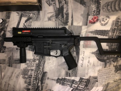 Subfusil de airsoft Electric Bum Amoeba M4