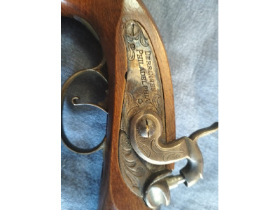Antiguas pistolas duelo maleta