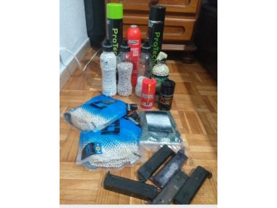 Lote de armas de airsoft