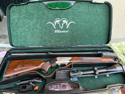 Blaser R93 Luxus Zurdo con Visor Zeiss Victory