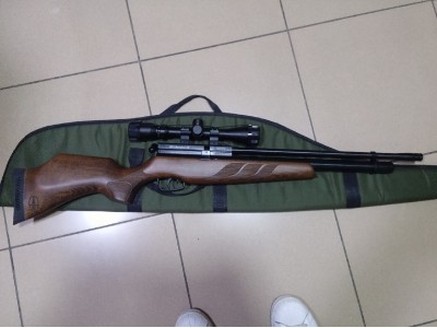 BSA Buccaneer SE 5,5 con silenciador
