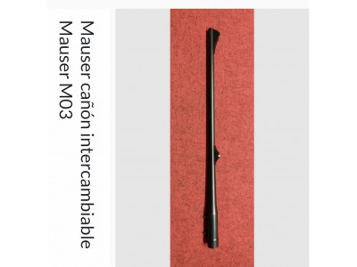 Cañón Mauser M03 Calibre 6.5x55 SE 56cm Miras Metálicas