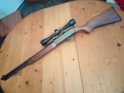 Winchester semiautomático + visor Konus 4x32