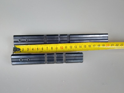 Carril Apel Picantinny para punto rojo u holografico