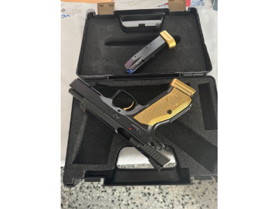 CZ Shadow 2 Gold Digger Luger Limited Edition