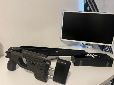 Chasis, receptor y culata de carbono para Blaser R8