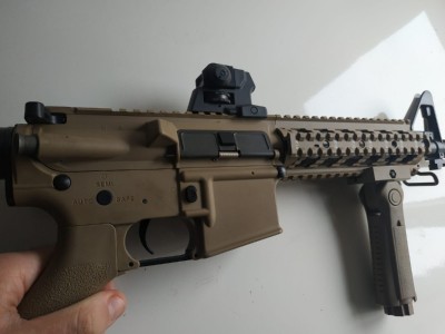 Réplica de airsoft CM 16 Raider Combo TAN