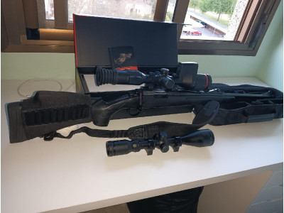 Rifle Bergara B-14, Visor Térmico y Visor Diurno