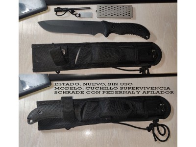 Cuchillo supervivencia Schrade SCHF37