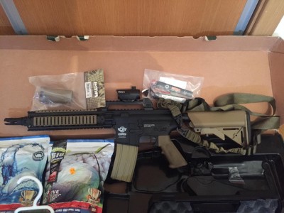 Equipamiento completo airsoft