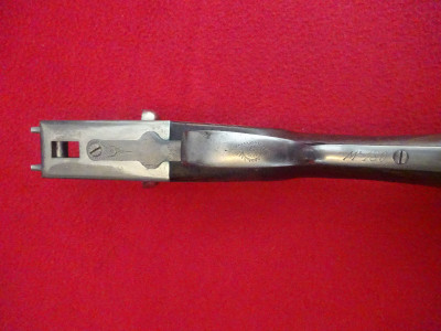 Escopeta paralela de caza. Calibre 12.