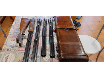 Escopeta paralela Grulla de La Unión Armera Modelo 217