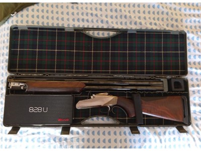 Escopeta Superpuesta Benelli 828U Níquel