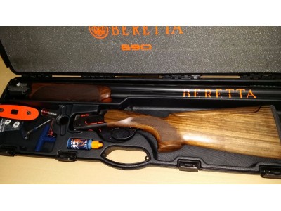 ESCOPETA SUPERPUESTA BERETTA 690 BLACK EDITION TRAP CULATA REGULABLE