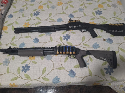 Escopetas corredera Winchester SXP y Mossberg ATI Tactical