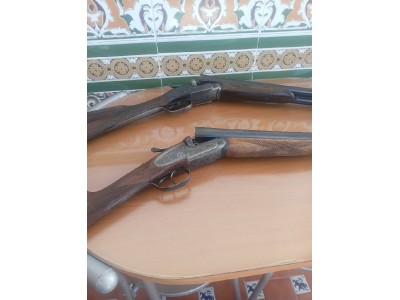 Escopetas Paralelas L.I.G. y Víctor Sarasqueta con Funda de Regalo