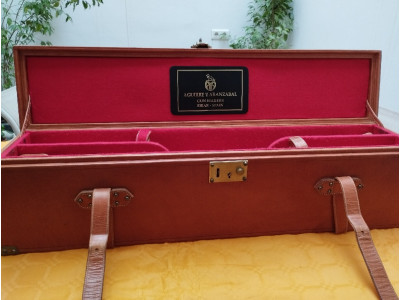 Estuche Doble para Escopetas Paralelas de Cuero