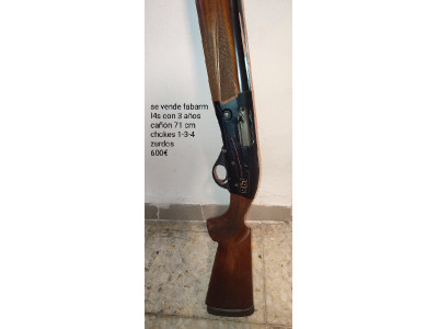 Fabarm L4S Zurdos Semi