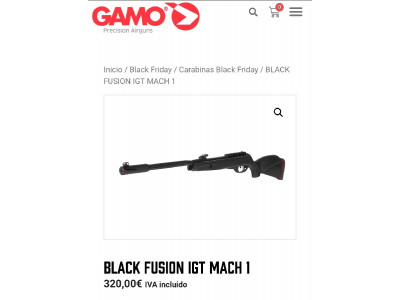 Gamo Black Fusión IGT Mach 1