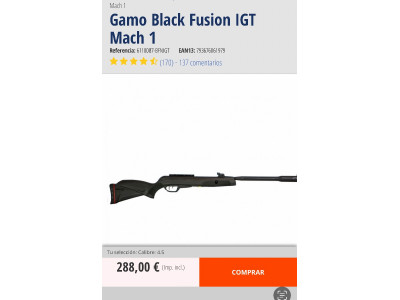 Gamo black fusion IGT