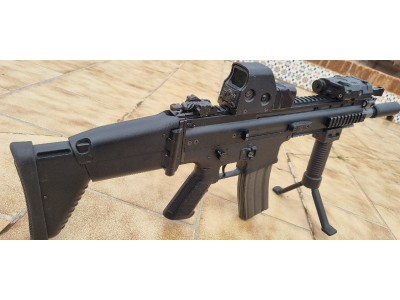 G&G FN SCAR CQC BLACK AEG METAL