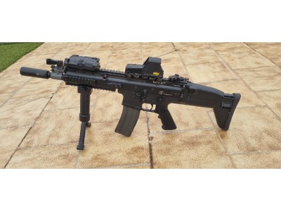 G&G FN SCAR CQC Black AEG Metal airsoft