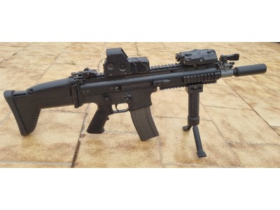 G&G FN SCAR CQC Black AEG Metal