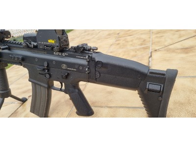 G&G FN SCAR CQC BLACK AEG METAL