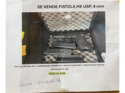 Hk USP 9mm 
