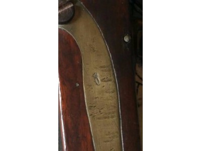 Rifle de avancarga Zabala del año 1952 con corona de España