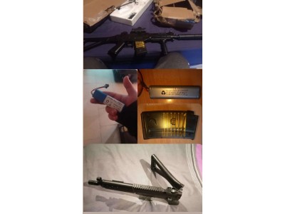 Kit airsoft fusil equipado + baterÃa extra