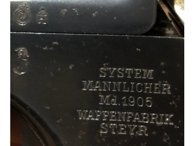 Mannlicher M1905 en perfecto funcionamiento.