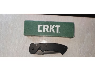 Navaja Táctica CRKT Crawford Kasper Negra Filo Mixto