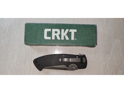 Navaja Táctica CRKT Crawford Kasper Negra Filo Mixto