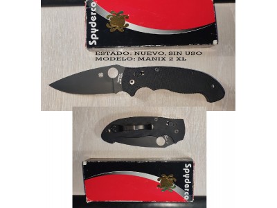 Spyderco Manix 2 XL Negra