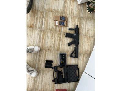 Pack fusil+2 pistolas