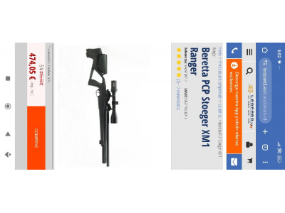 PCP Stoeger Beretta M1 Ranger 6.35