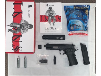 Pistola C02 Blow Back LUDUS VI