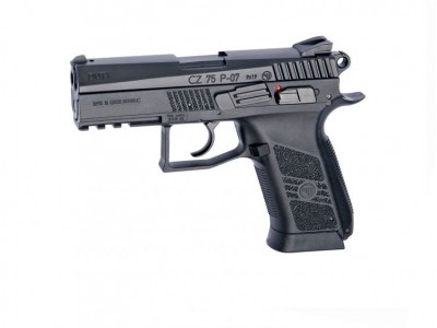 CZ75 P-07 Duty Negra blowback corredera metálica 6mm
