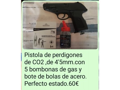 Pistola Gamo P-23 CO2