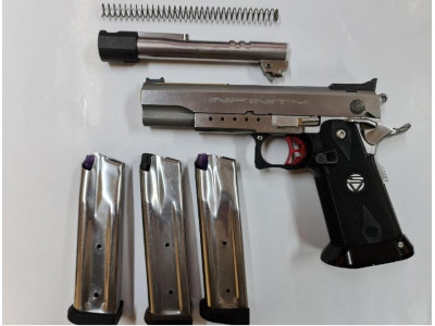 Pistola Infinity 9.mm PB