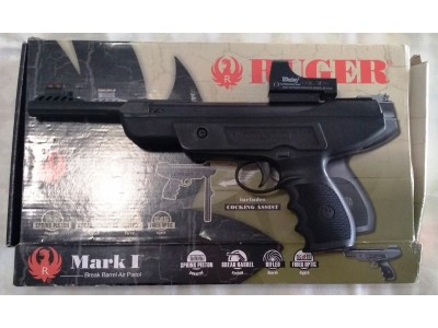 Ruger Mark 4.5 con muelle