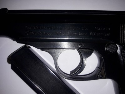 Walther PP 9mm Kurz 100 "jahre 1886-1986"