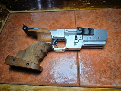 Pistola Walther SSP-E con disparador electrónico