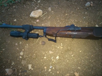 Rifle Remington 7400 con mira y monturas Appel