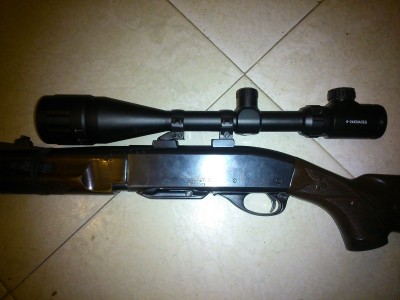 Rifle Remington 7400 con mira y monturas Appel