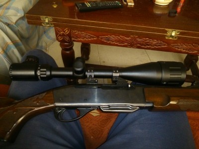 Rifle Remington 7400 con mira y monturas Appel